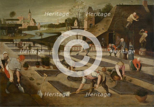 Spring, 1607. Creator: Abel Grimmer.