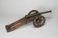 Model Artillery with Field Carriage, France, 1580/1600. Creator: Master Dodemont of Normandy.