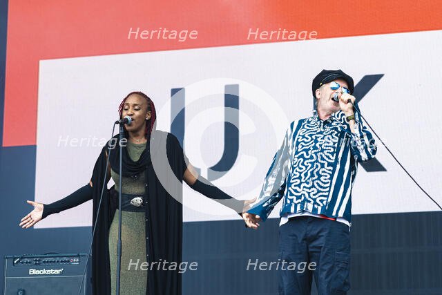 UK Decay live at Forever Now Festival, The National Bowl, Milton Keynes, Jun 2025. Creator: Annapaola Marchesani.