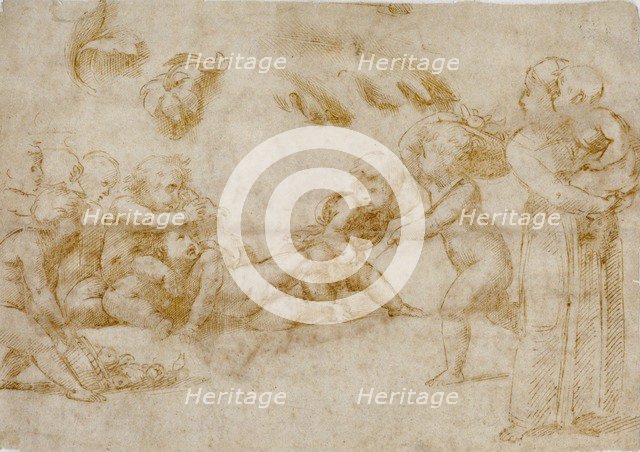 Amorini at play, c1500-1520. Artist: Raphael.