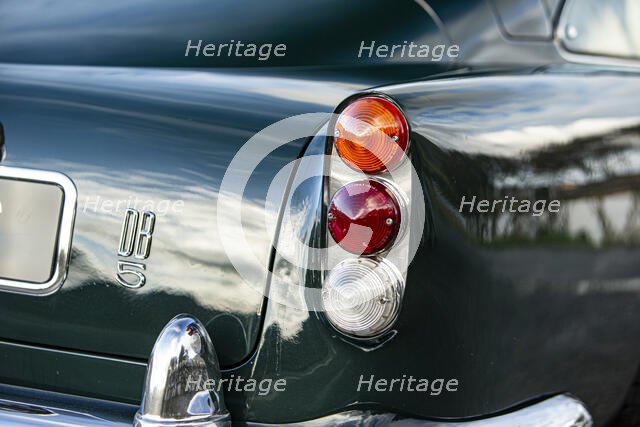 Tail lights of a 1965 Aston Martin DB5. Creator: Unknown.
