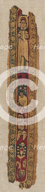 Fragment of a Clavus, late 700s - early 800s. Creator: Unknown.