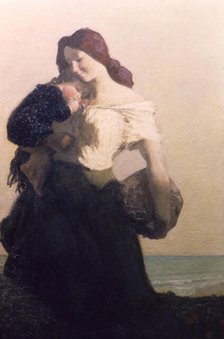 The Happy Mother, 1913. Creator: Max Bohm.