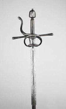 Rapier with Extendable Handle, Germany, c. 1590/1600. Creator: Unknown.