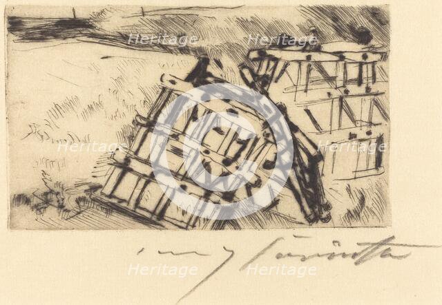 Egge (Harrow), 1916. Creator: Lovis Corinth.