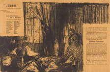Les Soutiens de la société, 1896. Creator: Edouard Vuillard.