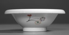 One of a Pair of Bowls with Flowers and Branches: Kakiemon Ware, early 18th century. Creator: Unknown.