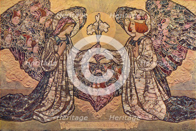 'The Annunciation', c1901. Artist: Frederick Marriott.