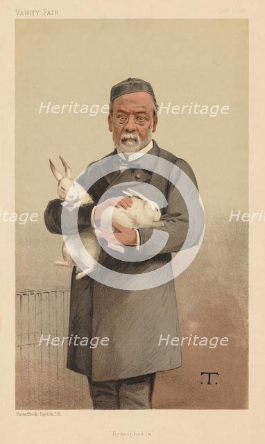 Vanity Fair: "Hydrophobia", 1887. Creator: Théobald Chartran (French, 1849-1907).