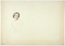 Study for Female Portrait, n.d. Creator: Elizabeth Murray.