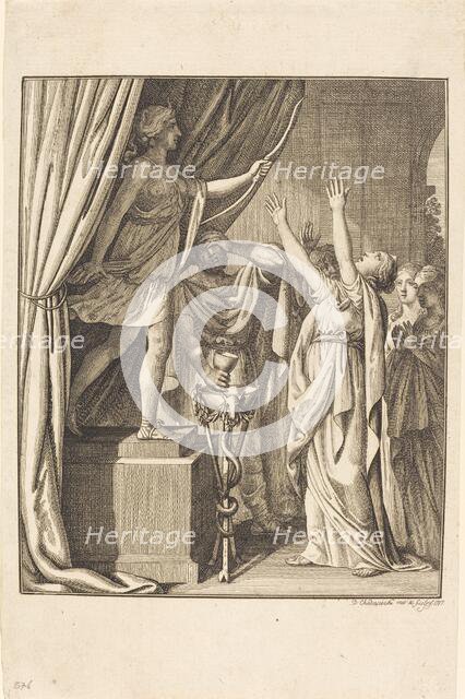 Diana, 1787. Creator: Daniel Nikolaus Chodowiecki.