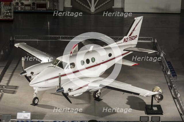 Beechcraft King Air 65-90, 1965. Creator: Beech Aircraft Corporation.