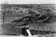 Erosion near Tupelo, Mississippi, 1936. Creator: Walker Evans.