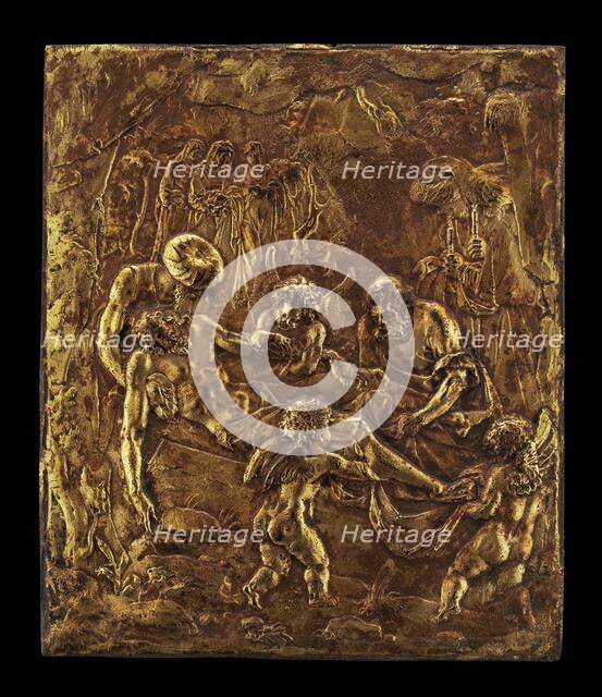 The Entombment, late 16th-early 17th century.  Creators: Master AvB, Arent van Bolten.