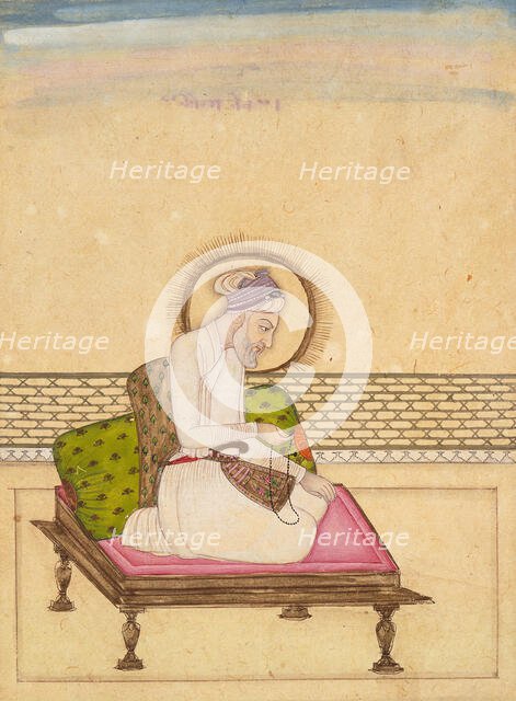 Emperor Aurangzeb (reigned 1658-1707), c1725. Creator: Unknown.