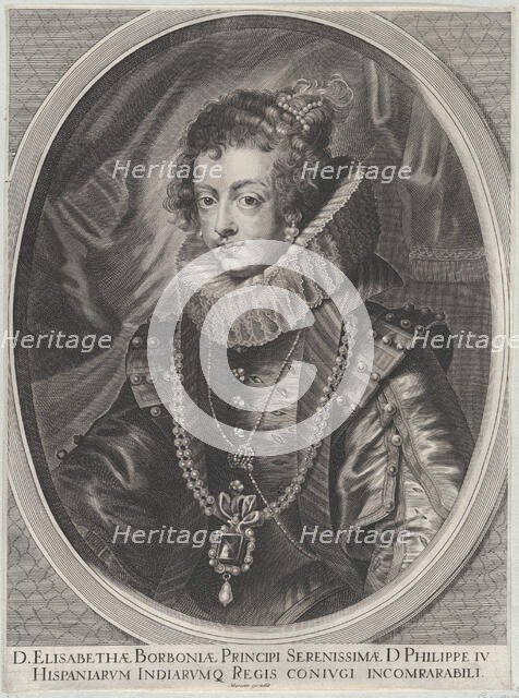 Portrait of Elisabeth of Bourbon, Queen of Spain, ca. 1650-1700. Creator: Anon.