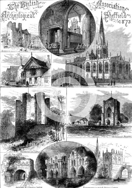 The British Archaeological Association, Sheffield, 1873. Creator: Unknown.