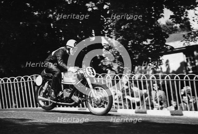AJS, Armstrong 1951 Isle of Man Tourist Trophy Race. Creator: Unknown.