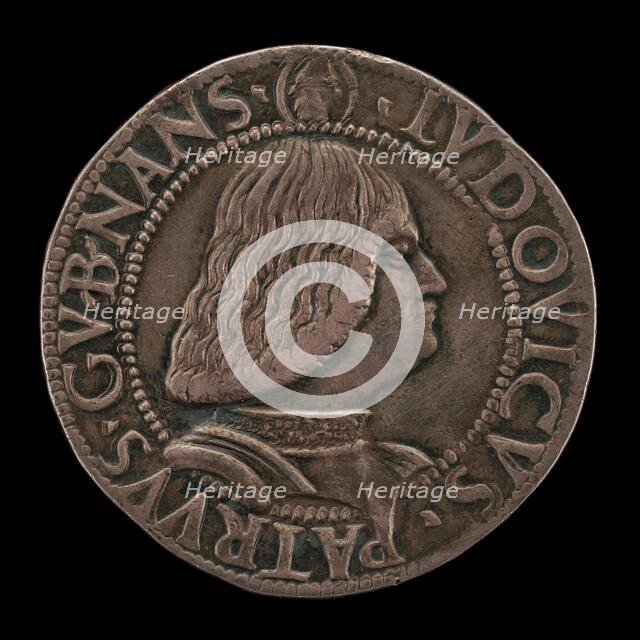 Lodovico Maria Sforza, called il Moro, 1451-1508, Regent 1480-1494 (reverse), 1481/1494. Creator: Unknown.