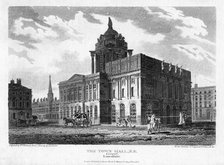 Liverpool Town Hall, Merseyside, 1808.Artist: William Woolnoth