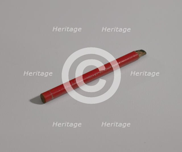 Black makeup pencil from Mae's Millinery Shop, 1941-1994. Creator: Maybelline.