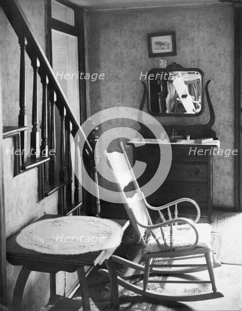 Interior of unemployed man's house, Morgantown, West Virginia, 1935. Creator: Walker Evans.