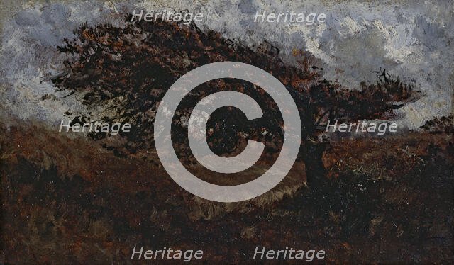 Le coup de vent, between 1850 and 1860. Creator: Felix Francois Georges Philibert Ziem.