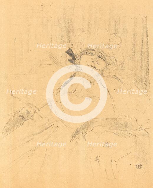 Old Song (Chanson ancienne), 1898. Creator: Henri de Toulouse-Lautrec.