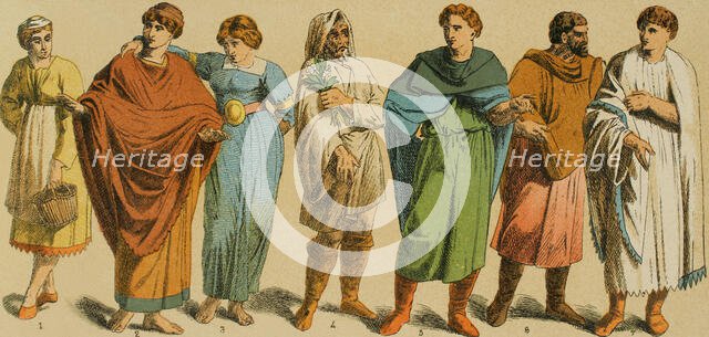 Romanized Celtic Gauls, Gallo-Romans, Roman period, 1881.  Creator: Unknown.