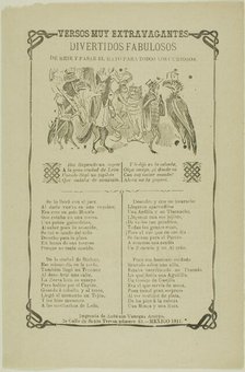 Very Extravagant Verses, c. 1911. Creator: José Guadalupe Posada.