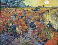 'The Red Vineyards at Arles', 1888.  Artist: Vincent van Gogh