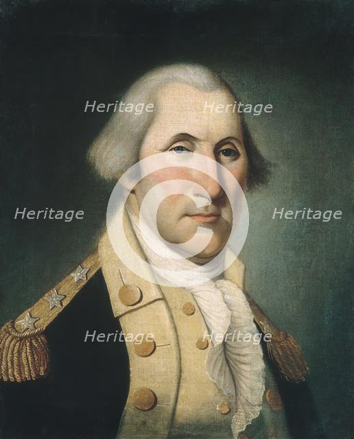 George Washington, ca. 1790. Creator: Charles Peale Polk.