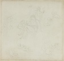 Venus with Putti, n.d. Creator: Giovanni Battista Cipriani.