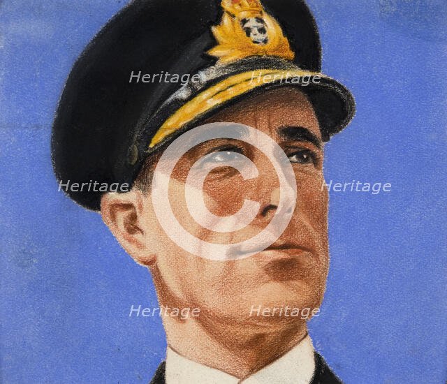 Admiral Lord Mountbatten,  c1943. Creators: William Timym, Central Office of Information.