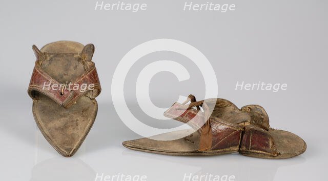 Pattens, European, early 18th century. Creator: Unknown.