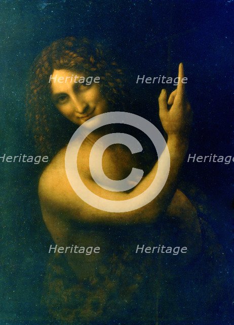 'St John the Baptist', 1513-1516. Artist: Leonardo da Vinci