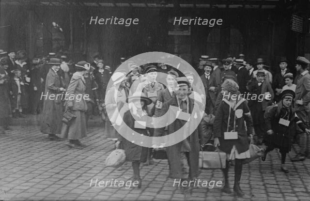 German children from Sweden, between c1915 and c1920. Creator: Bain News Service.