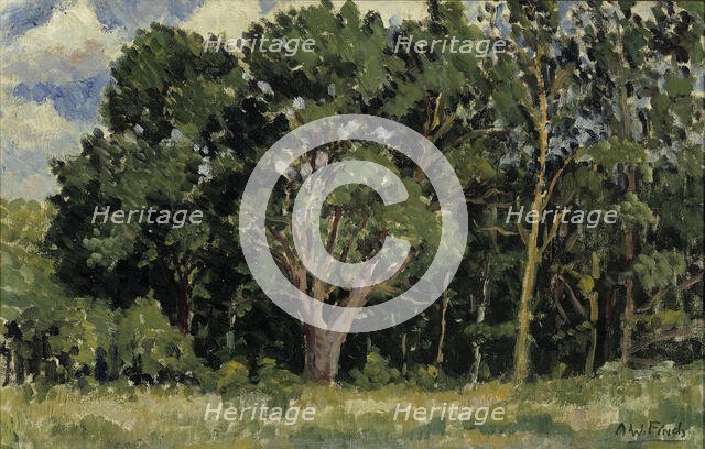 Wood, 1919. Creator: Alfred William Finch.