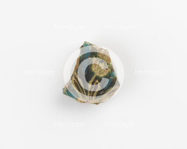 Fragment of inlay, Ptolemaic Dynasty or Roman Period, 305 BCE-14 CE. Creator: Unknown.