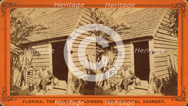 Uncle Jack and his home, c1850-c1930. Creator: Unknown.