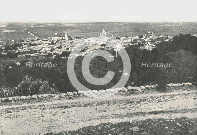 Panorama of the city, San Miguel de Allende, Mexico, 1895.  Creator: Unknown.