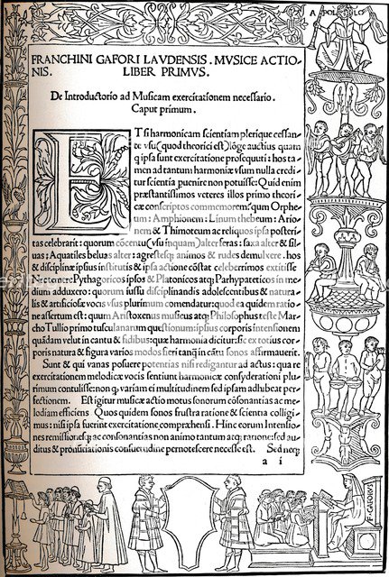 Practica Musicae, 1496, (1917). Artist: Unknown