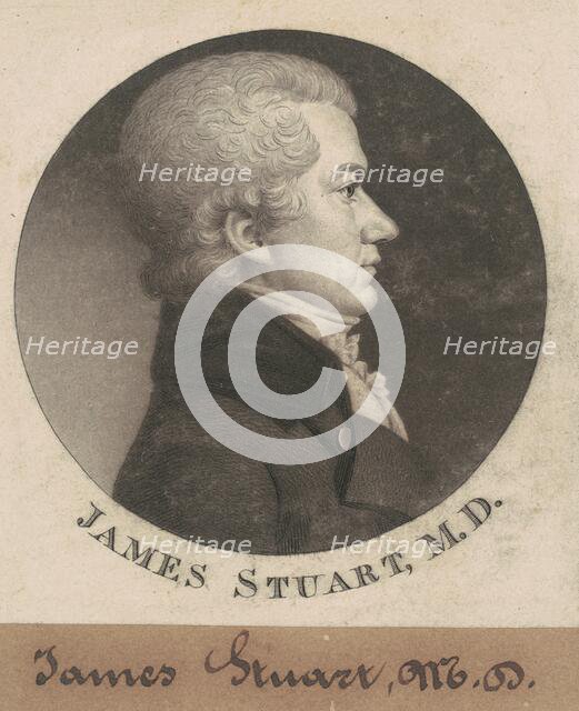 James Stuart, 1802. Creator: Charles Balthazar Julien Févret de Saint-Mémin.