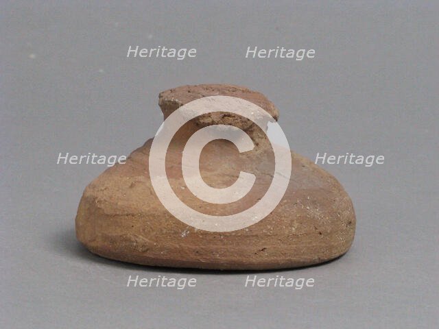 Lid, Coptic, 4th-7th century. Creator: Unknown.