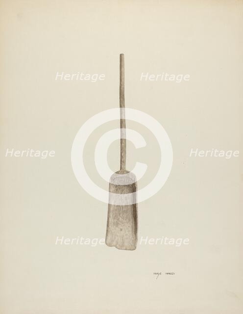 Grain Shovel, c. 1940. Creator: Mary Hansen.