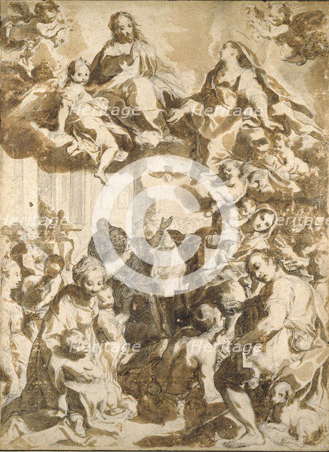The Madonna del Popolo, after Barocci, late 16th century. Artist: Francesco Vanni.