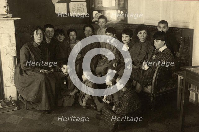 Moscow: Jewish orphanage named after the Third International, 1920-1929. Creator: Unknown.