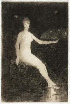 Summer (Black and White Version), 1888. Creator: Theodore Roussel.