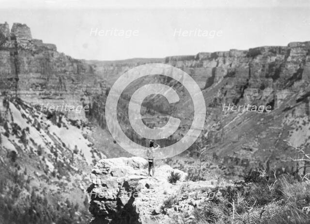Black Cañon, c1905. Creator: Edward Sheriff Curtis.
