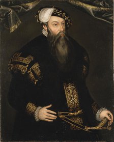 Gustav Vasa (1496-1560), King of Sweden, married to 1. Katarina of Saxe-Lauenburg..., 17th century. Creator: Cornelius Arendtson.